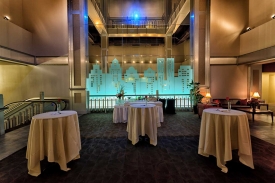 Main Lobby Cocktail Setup, Corporate Celebration at the Norris Centers in Fort Worth, Sundance Square. Main Lobby Cocktail Setup, Corporate Celebration at the Norris Centers in Fort Worth, Sundance Square.