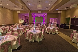 Colorful room set with Custom Table Overlays, Chair Covers and Ties, Wedding at the Red Oak Ballroom in Fort Worth, Sundance Square. Colorful room set with Custom Table Overlays, Chair Covers and Ties, Wedding at the Red Oak Ballroom in Fort Worth, Sundance Square.
