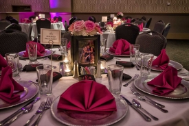 Plate Chargers with Fan Fold Napkins, Wedding at the Red Oak Ballroom in Fort Worth, Sundance Square. Plate Chargers with Fan Fold Napkins, Wedding at the Red Oak Ballroom in Fort Worth, Sundance Square.