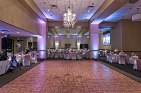 Ornately decorated Wedding at the Red Oak Ballroom in Fort Worth, Sundance Square. Specialty table overlays, chair covers with ties, plate chargers, and custom centerpieces Ornately decorated Wedding at the Red Oak Ballroom in Fort Worth, Sundance Square