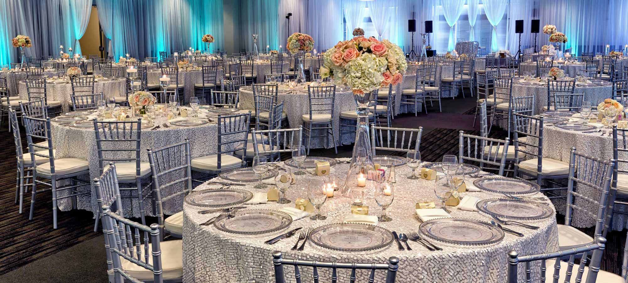 Red Oak Ballroom Houston CityCentre fabulous Wedding setup