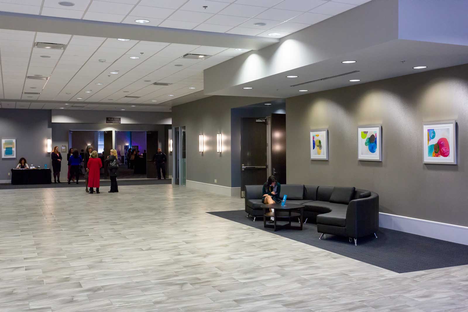 Entrance and lobby at Norris Centers San Antonio