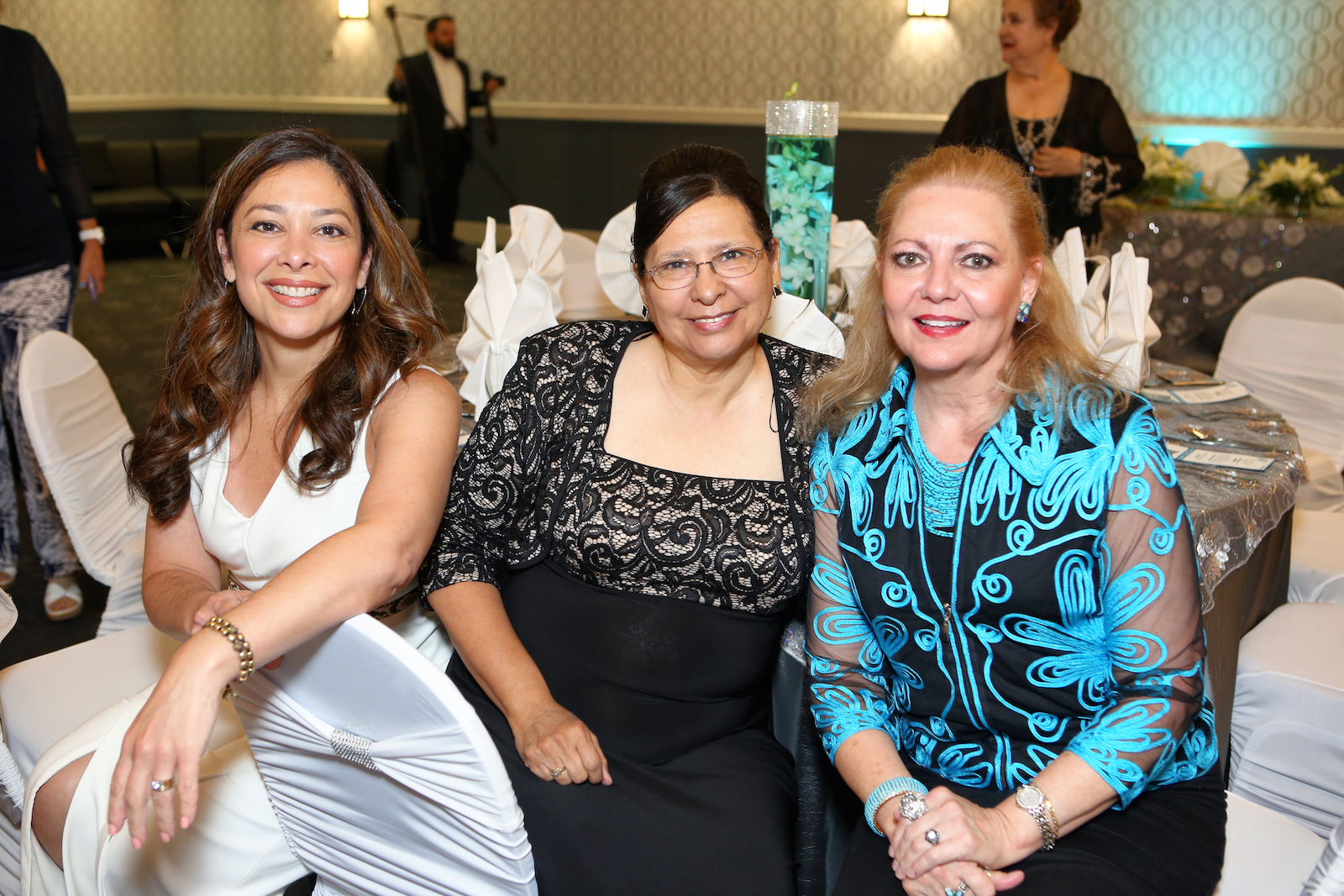 Attendees at Wedding at the Red Oak Ballroom San Antonio