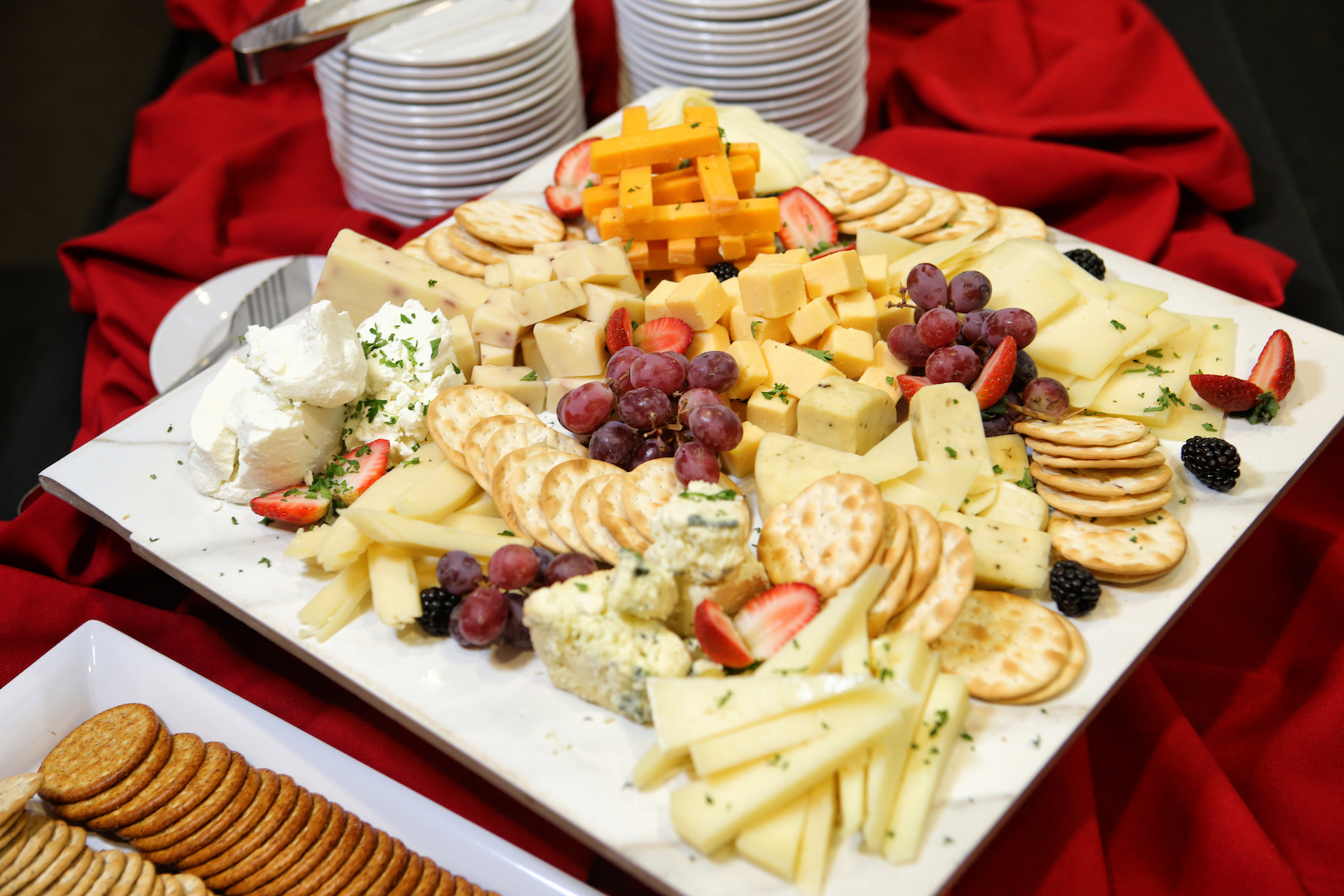 Enjoy the Holidays at the Red Oak Ballroom San Antonio, Catering By Norris Cheese Tray