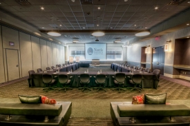 Meeting set in Executive Classroom Style at Norris Centers Houston CityCentre