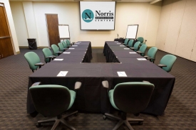 Horseshoe Meeting Room Set at Norris Centers Austin Horseshoe Meeting Room Set at Norris Centers Austin