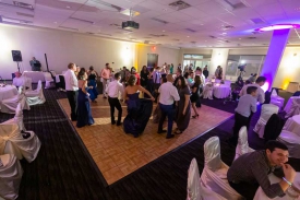 Wedding Party Dancing at the Red Oak Ballroom Houston/CityCentre