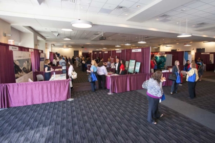 A Booth setup for an Expo, Norris Centers, Houston CityCentre