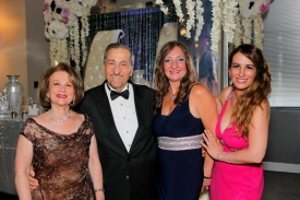 Parents with Daughters attending Wedding at the Red Oak Ballroom Houston/CityCentre