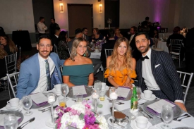 Group attending Wedding at the Red Oak Ballroom Houston/CityCentre