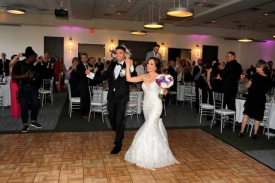 Presenting the Bride and Groom, Wedding at the Red Oak Ballroom Houston/CityCentre