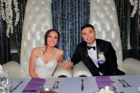 The Happy Couple, Wedding at the Red Oak Ballroom Houston/CityCentre