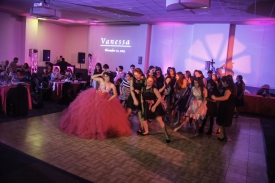 Dancing away. Quinceanera at the Red Oak Ballroom San Antonio